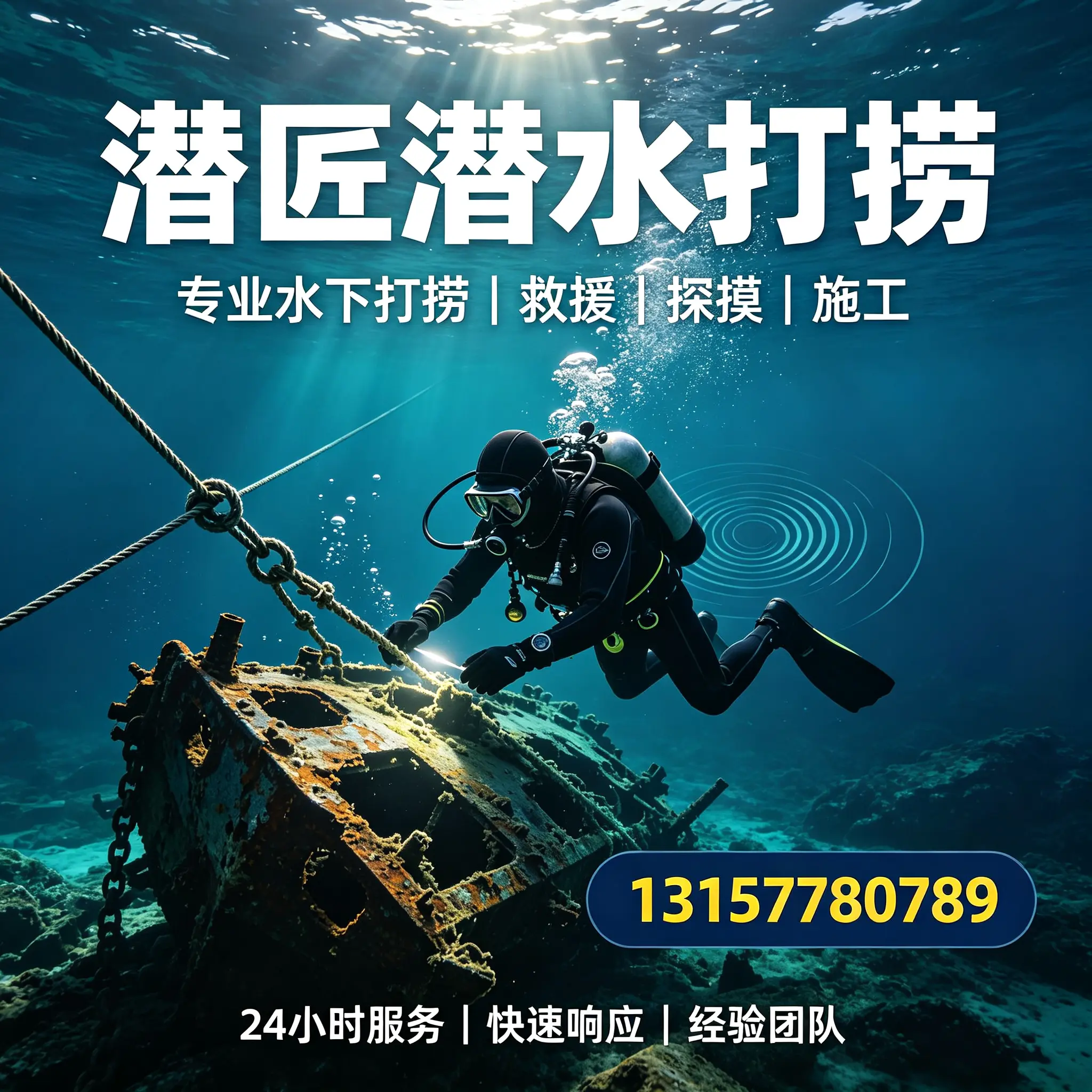 河津水下打捞作业服务产品